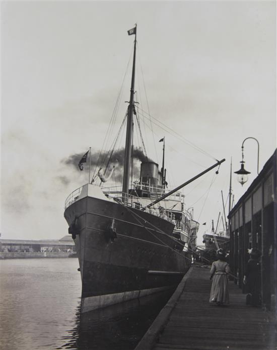 An Edwardian photograph album of Victoria, Australia, (Town and Country) 1909, overall 9.5 x 12.75in.